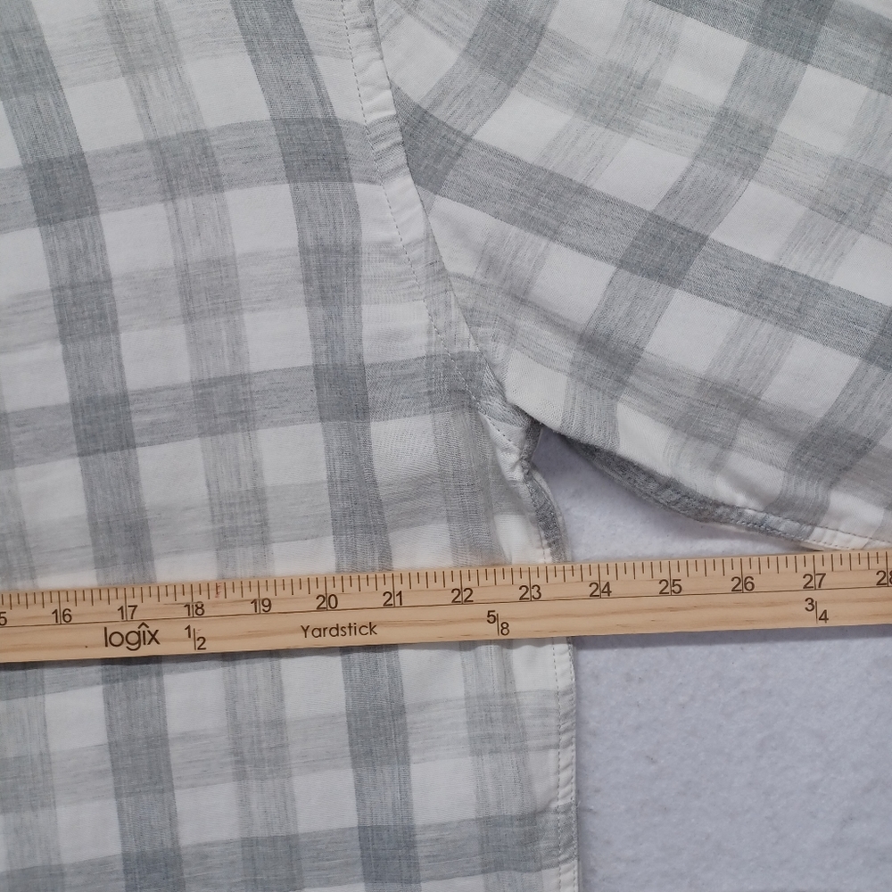 Grayers Long Sleeve Button Up Check Plaid Shirt M… - image 7